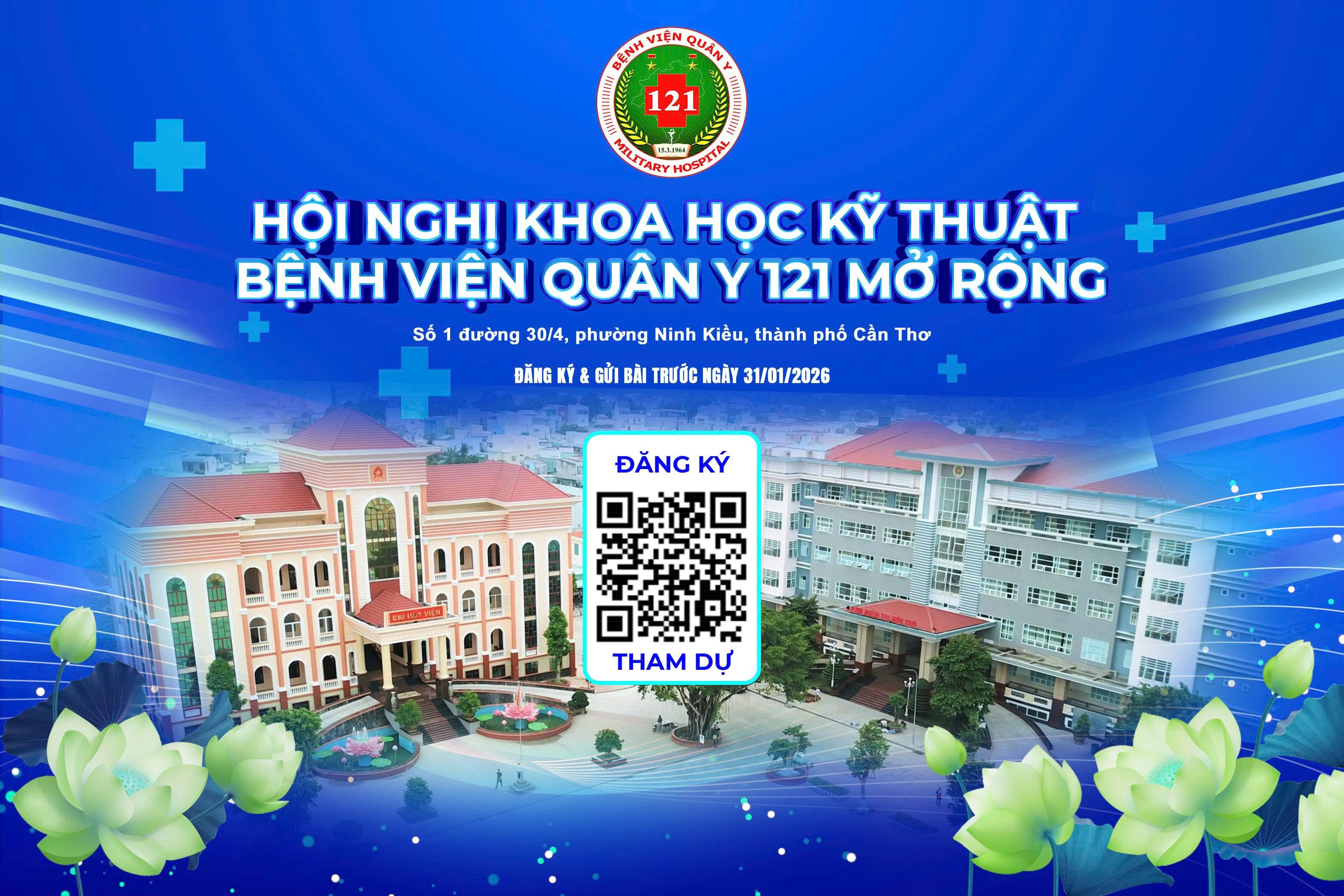 HỘI NGHỊ KHOA HỌC BỆNH VIỆN QUÂN Y 121 MỞ RỘNG NĂM 2026