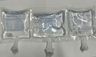 THÔNG BÁO Về việc chống nhầm lẫn giữa Natri clorid 0.9% và Paracetamol 10mg/ml