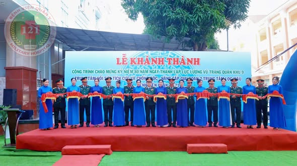 KHÁNH THÀNH TRUNG TÂM HỒI SỨC TÍCH CỰC – CHỐNG ĐỘC TẠI BỆNH VIỆN QUÂN Y 121