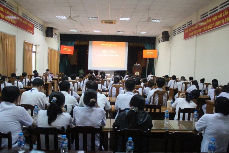 BỆNH VIỆN QUÂN Y 121 TỔ CHỨC HỘI THẢO SINH HOẠT KHOA HỌC THÁNG 8 NĂM 2024