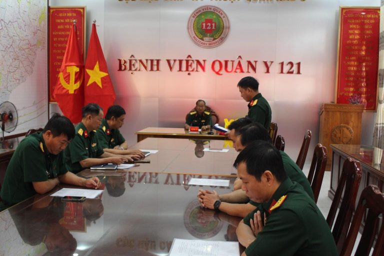 BỆNH VIỆN QUÂN Y 121 CÔNG BỐ QUYẾT ĐỊNH CHO LỰC LƯỢNG THAM GIA BỆNH VIỆN DÃ CHIẾN CẤP 2 SỐ 7 ĐI LÀM NHIỆM VỤ GÌN GIỮ HÒA BÌNH TẠI LIÊN HIỆP QUỐC