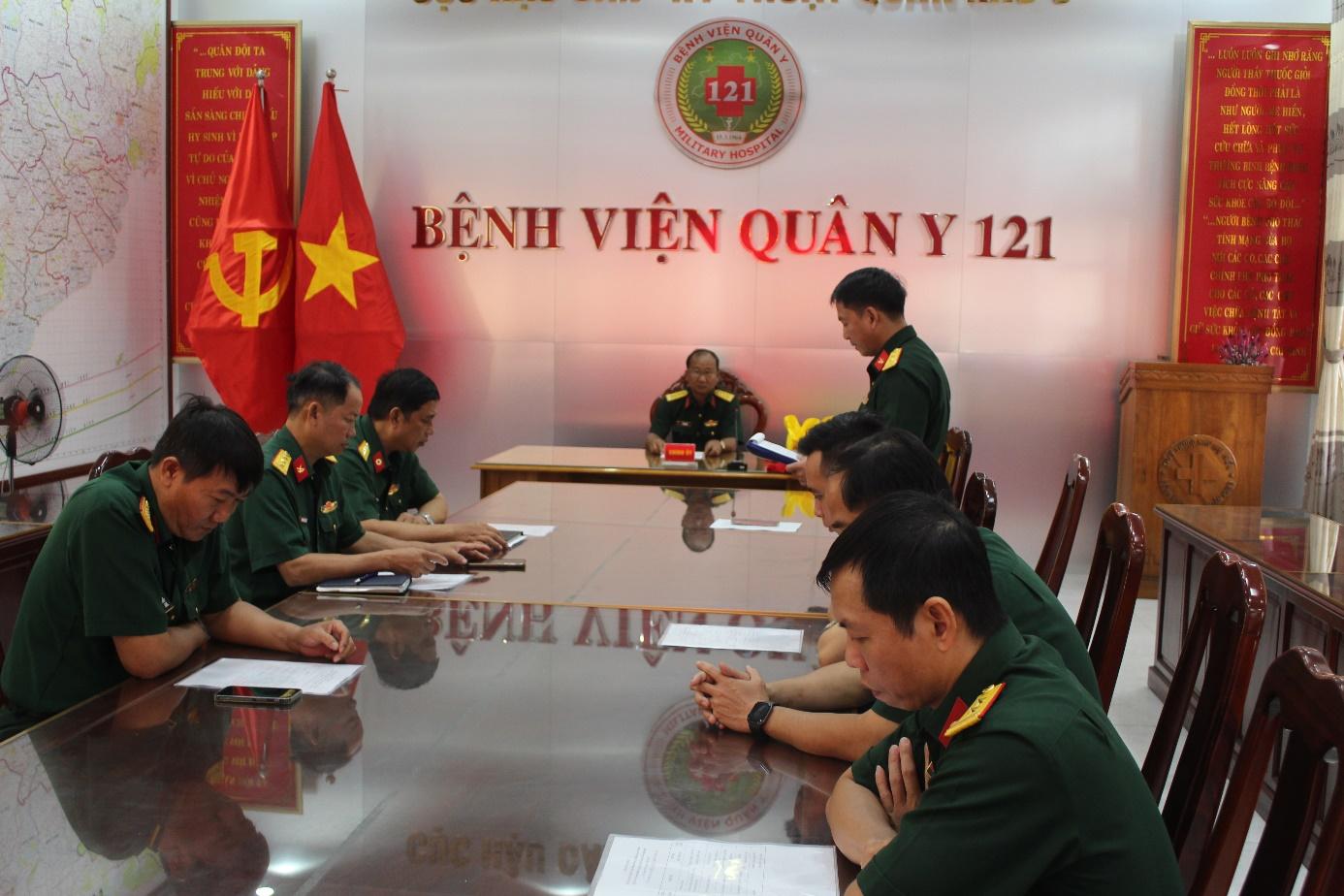 BỆNH VIỆN QUÂN Y 121 CÔNG BỐ QUYẾT ĐỊNH CHO LỰC LƯỢNG THAM GIA BỆNH VIỆN DÃ CHIẾN CẤP 2 SỐ 7 ĐI LÀM NHIỆM VỤ GÌN GIỮ HÒA BÌNH TẠI LIÊN HIỆP QUỐC