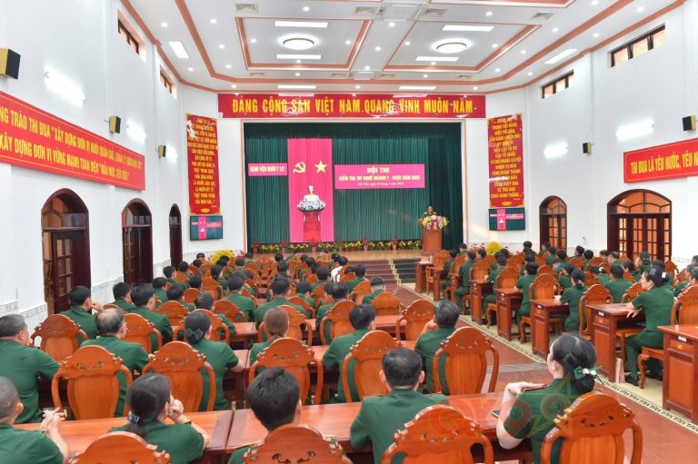 BỆNH VIỆN QUÂN Y 121 TỔ CHỨC THI TAY NGHỀ NGÀNH Y – DƯỢC NĂM 2025