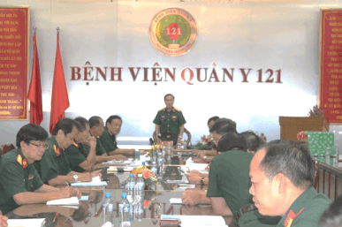 THỦ TRƯỞNG QUÂN KHU THĂM HỎI, TẶNG QUÀ CHO CÁC THƯƠNG, BỆNH BINH ĐANG ĐIỀU TRỊ TẠI BỆNH VIỆN QUÂN Y 121 NHÂN NGÀY THƯƠNG BINH – LIỆT SĨ