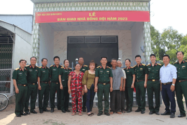 BỆNH VIỆN QUÂN Y 121 BÀN GIAO “NHÀ ĐỒNG ĐỘI” NĂM 2023