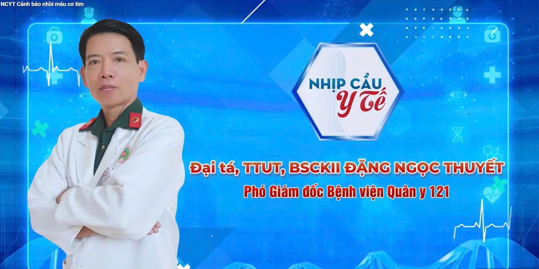 NCYT CẢNH BÁO NHỒI MÁU CƠ TIM