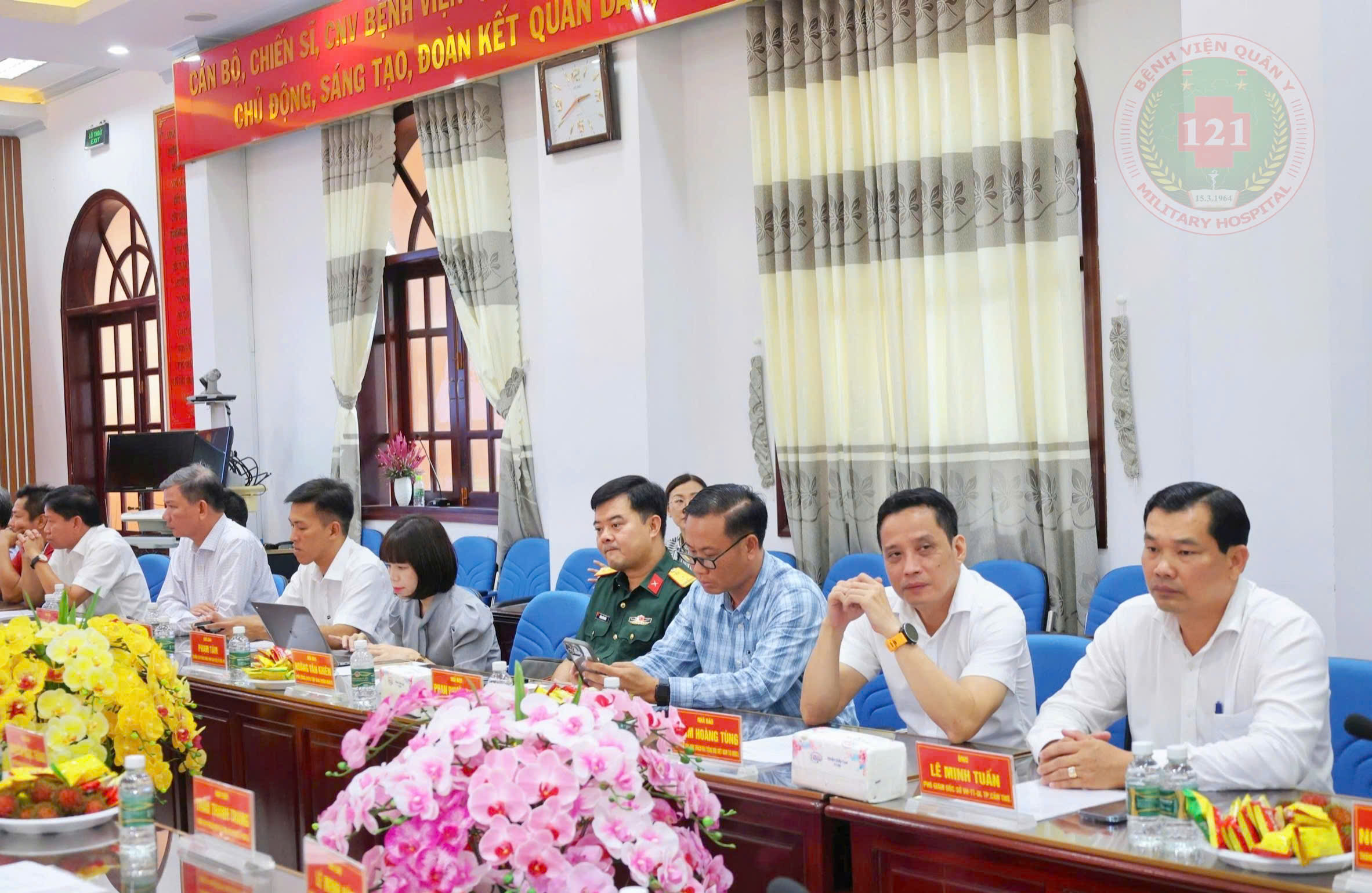 BỆNH VIỆN QUÂN Y 121 HỌP MẶT KỶ NIỆM 101 NĂM NGÀY BÁO CHÍ CÁCH MẠNG VIỆT NAM
