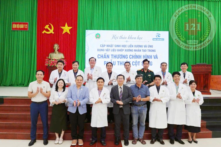 BỆNH VIỆN QUÂN Y 121 CẬP NHẬT KIẾN THỨC VỀ SINH HỌC LIỀN XƯƠNG VÀ ỨNG DỤNG VẬT LIỆU GHÉP XƯƠNG NHÂN TẠO