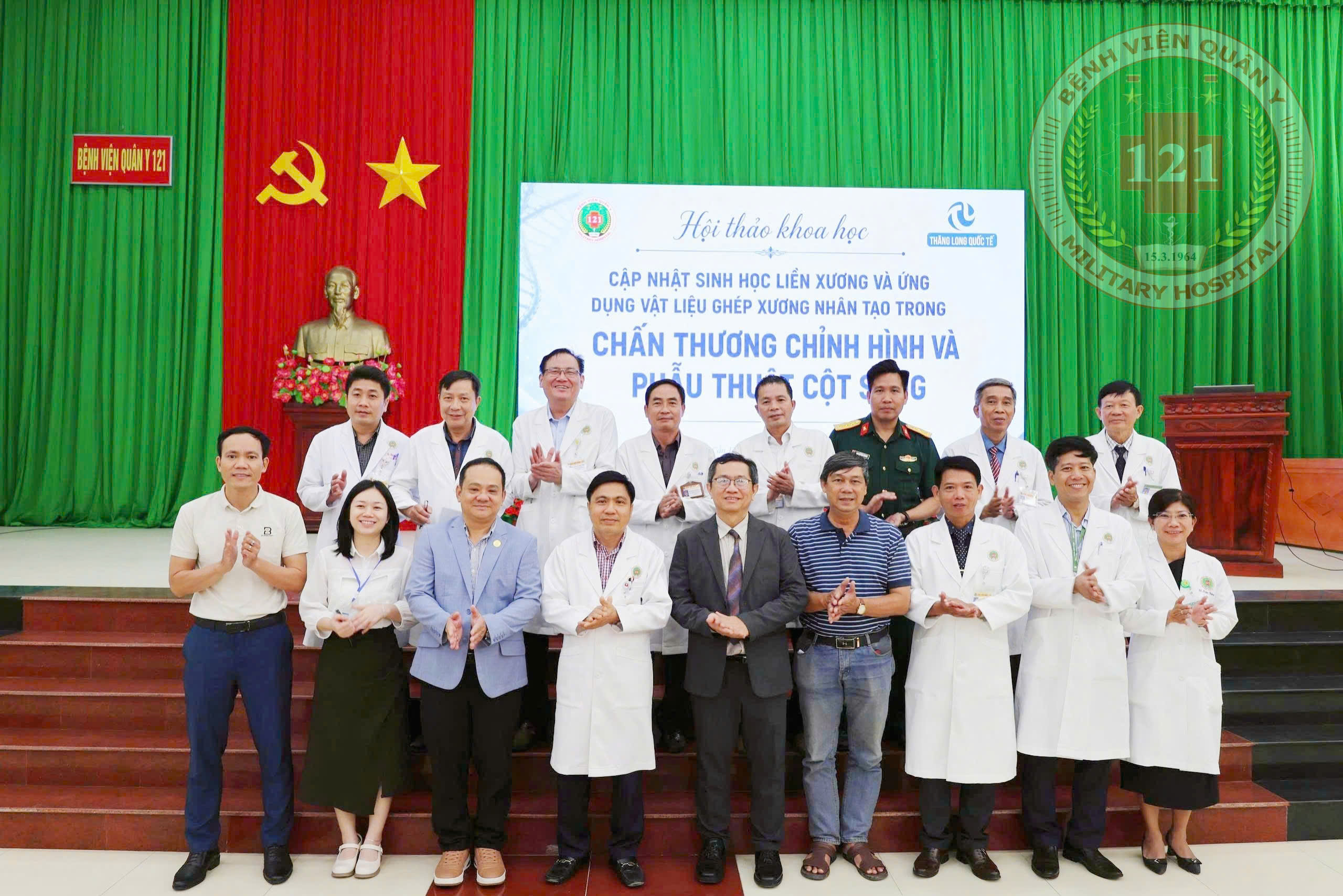 BỆNH VIỆN QUÂN Y 121 CẬP NHẬT KIẾN THỨC VỀ SINH HỌC LIỀN XƯƠNG VÀ ỨNG DỤNG VẬT LIỆU GHÉP XƯƠNG NHÂN TẠO